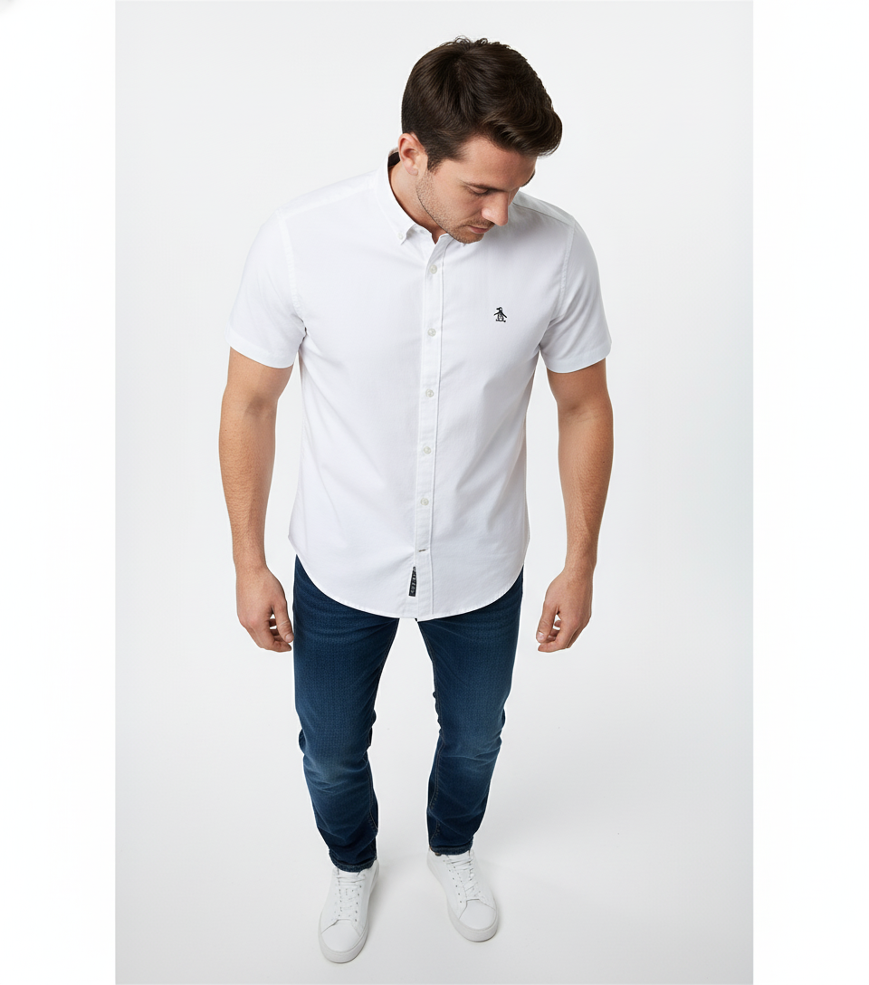Camisa Manga Corta Penguin