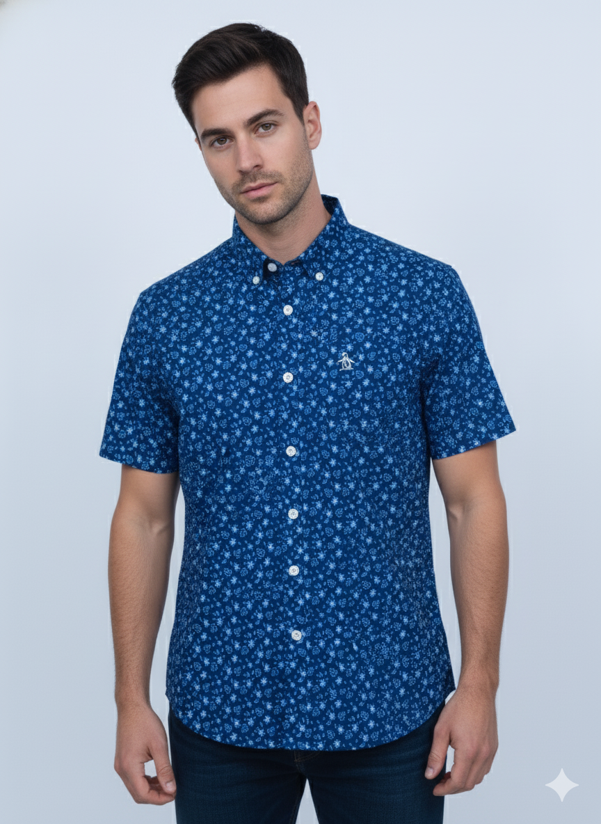 Camisa Manga Corta Penguin