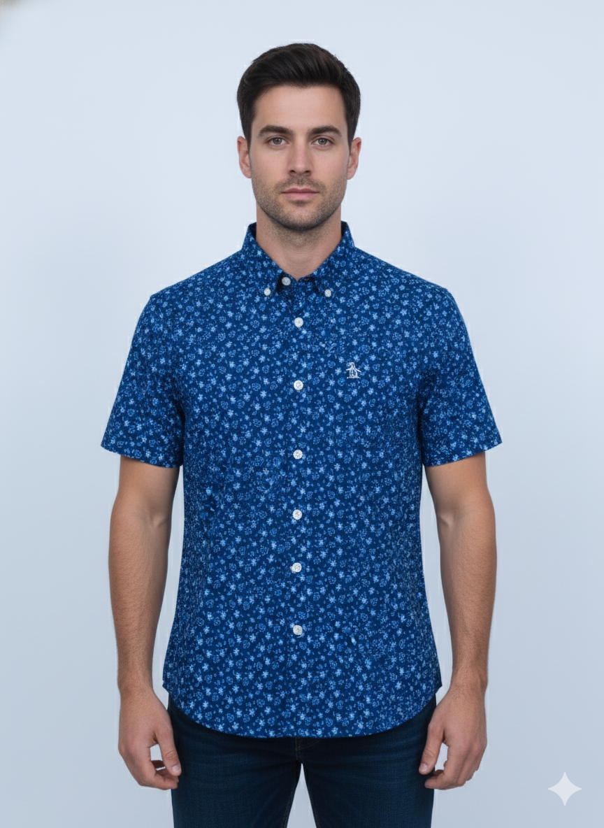 Camisa Manga Corta Penguin